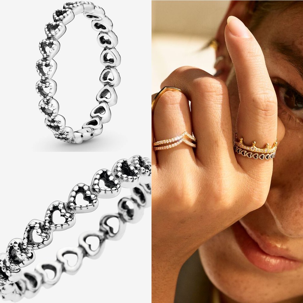 Authentic 925 Sterling Silver Princess Tiara Crown Sparkling Love Heart ,CZ Rings for Women Engagement Jewelry Anniversary 4 Authentic 925 Sterling Silver Princess Tiara Crown Sparkling Love Heart ,CZ Rings for Women Engagement Jewelry Anniversary 4