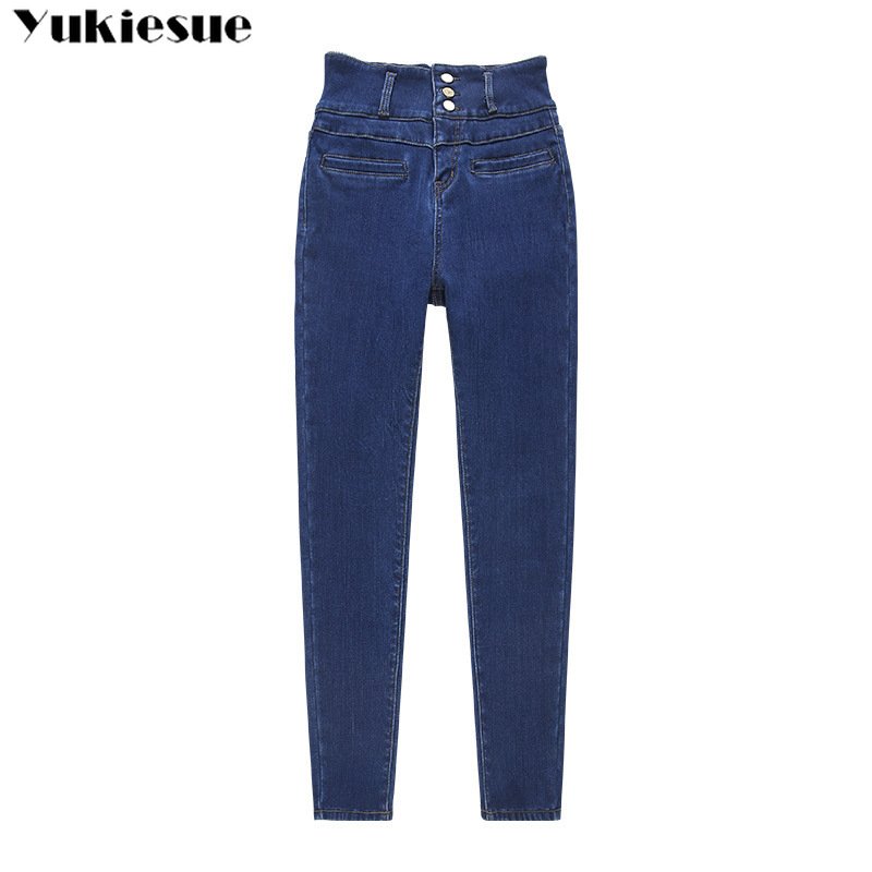 2021 Women Winter Fleece Jeans New Solid Warm Thicken Denim Pencil Pants Fashion Skinny Jean Pants Sexy Slim Trousers plus size 6 2021 Women Winter Fleece Jeans New Solid Warm Thicken Denim Pencil Pants Fashion Skinny Jean Pants Sexy Slim Trousers plus size 6